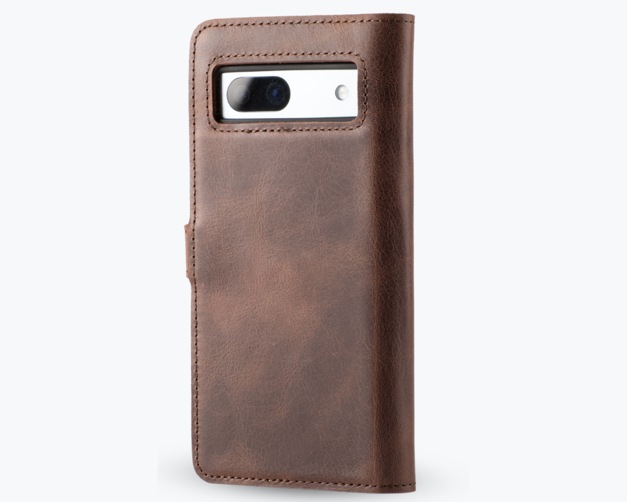 Google Pixel 8A - Vintage Leather Wallet Phone Case