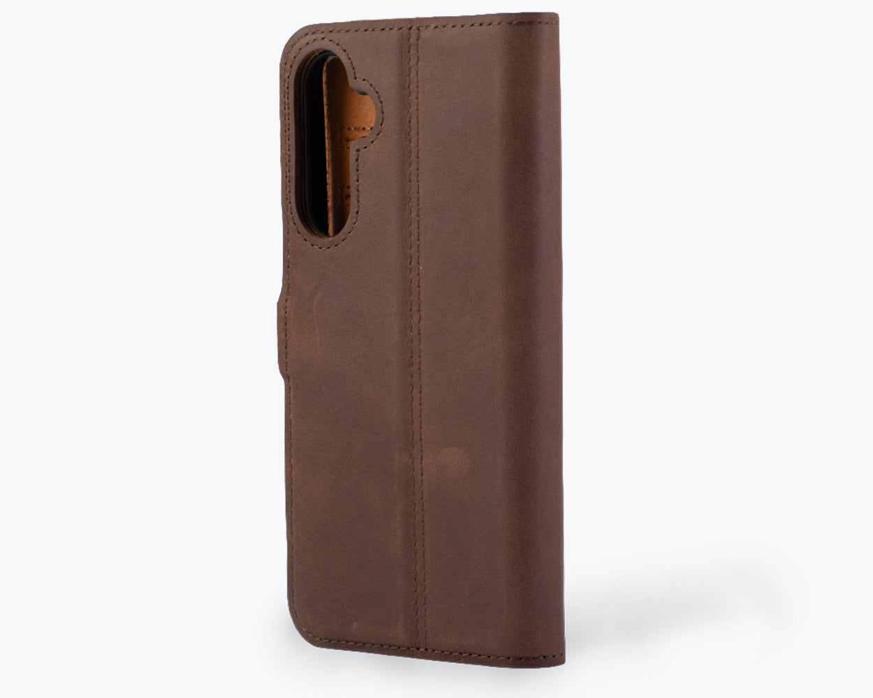 Samsung Galaxy A55 - Vintage Leather Wallet Phone Case