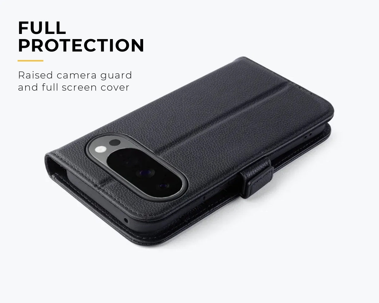 Google Pixel 10 / 10 Pro - Metro Leather Wallet Phone Case