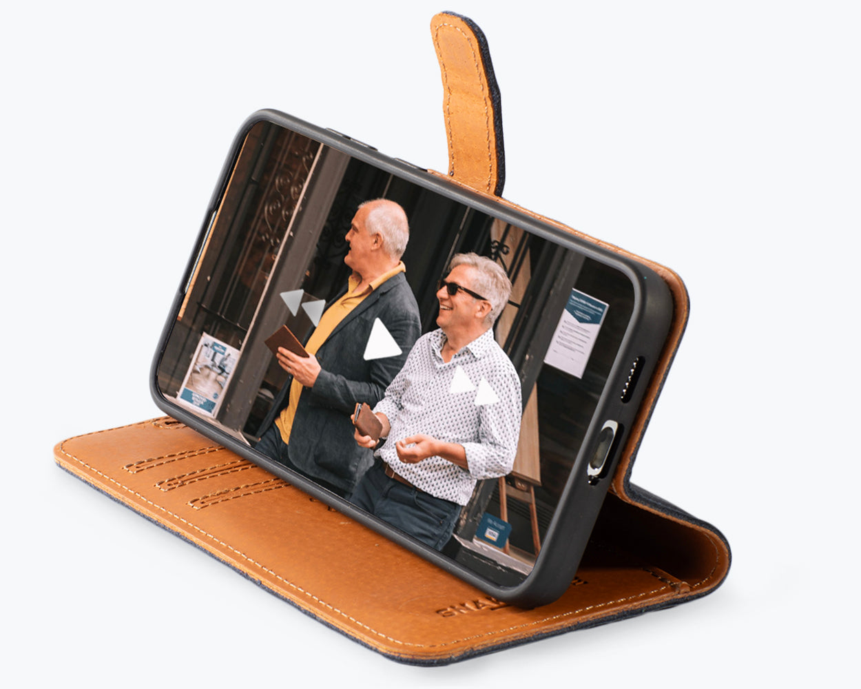 Samsung Galaxy S24 Plus - Vintage Leather Wallet Phone Case