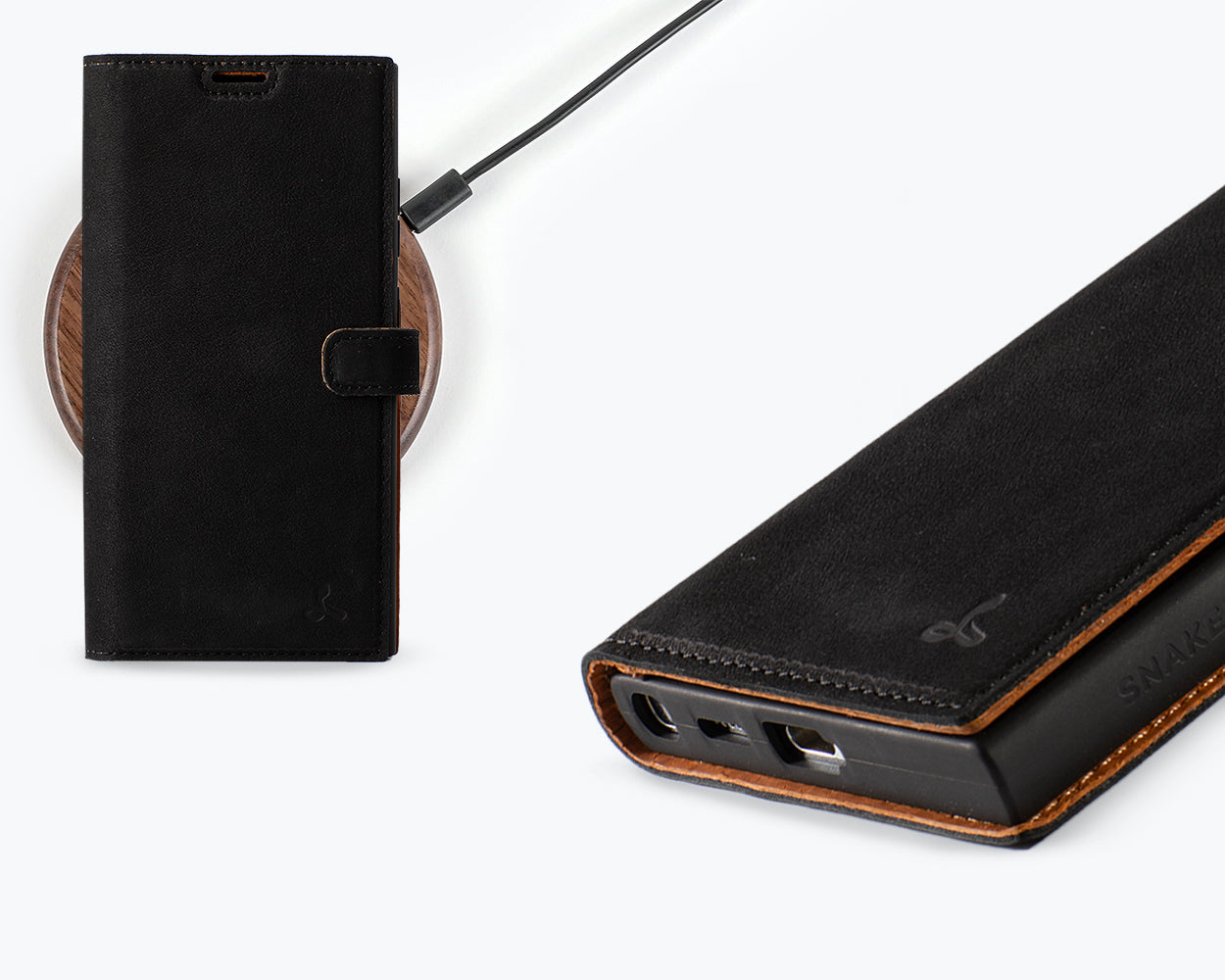 Samsung Galaxy S24 Ultra - Vintage Leather Wallet Phone Case