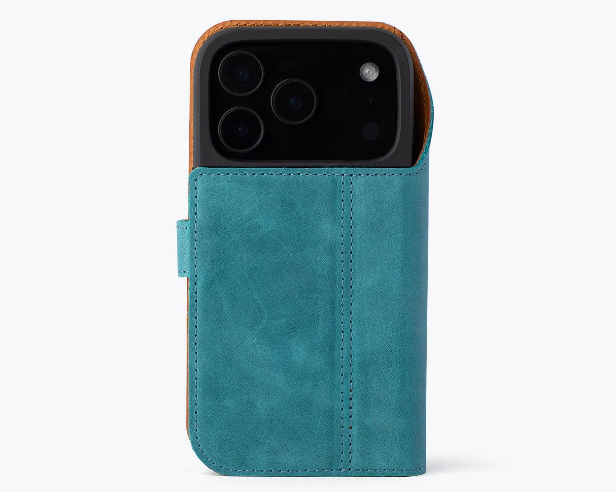 Apple iPhone 17 Pro - Vintage Leather Wallet Phone Case