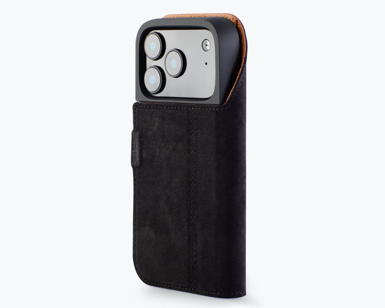 Apple iPhone 17 Pro - Vintage Leather Wallet Phone Case