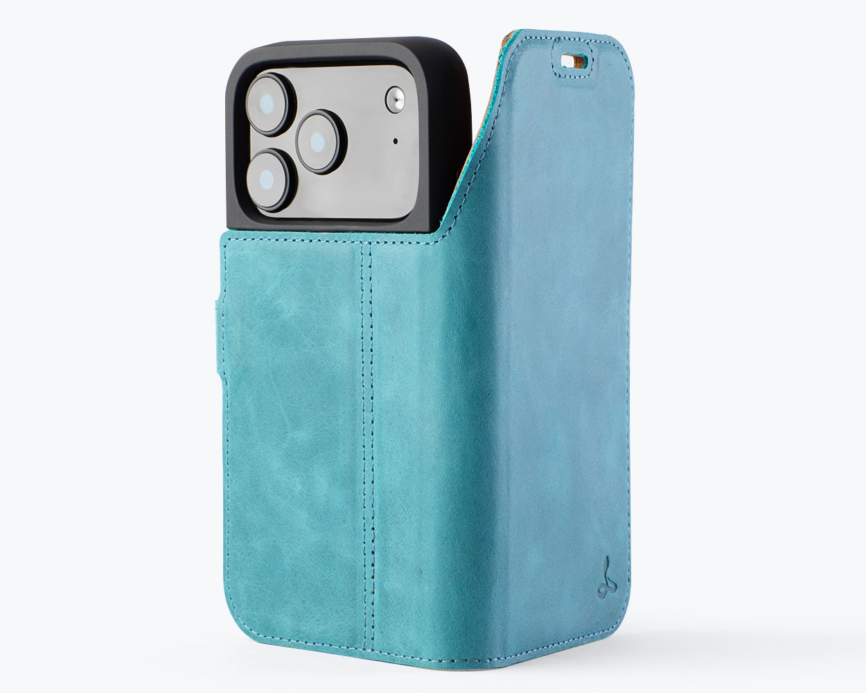 Apple iPhone 17 Pro - Vintage Leather Wallet Phone Case