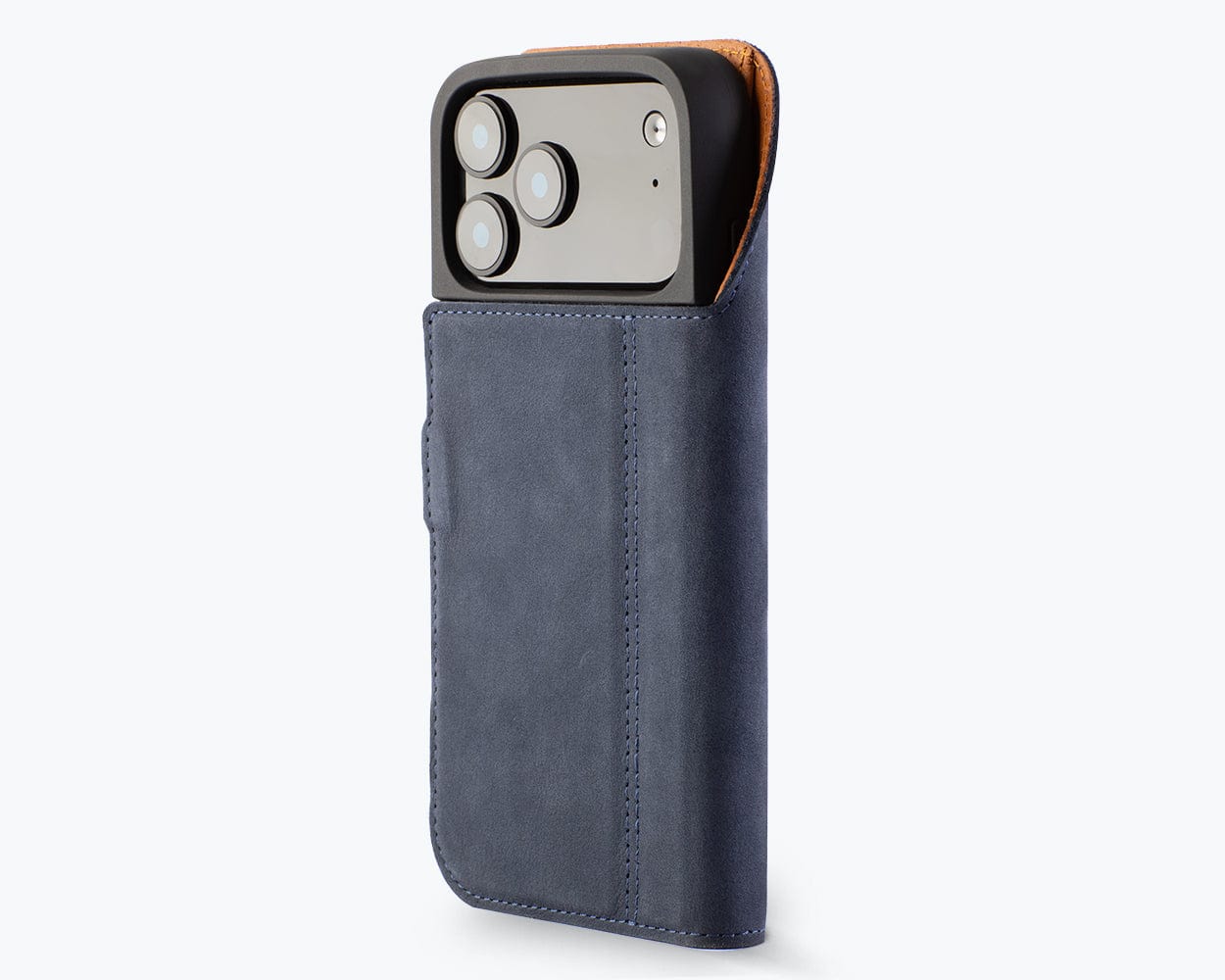 Apple iPhone 17 Pro Max - Vintage Leather Wallet Phone Case