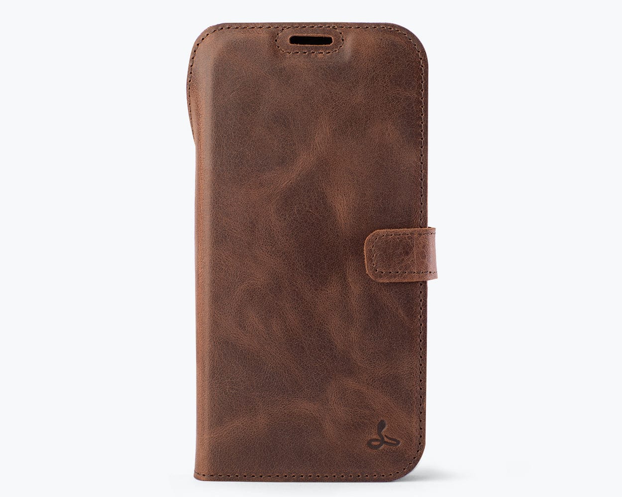 Apple iPhone 17 Pro Max - Vintage Leather Wallet Phone Case