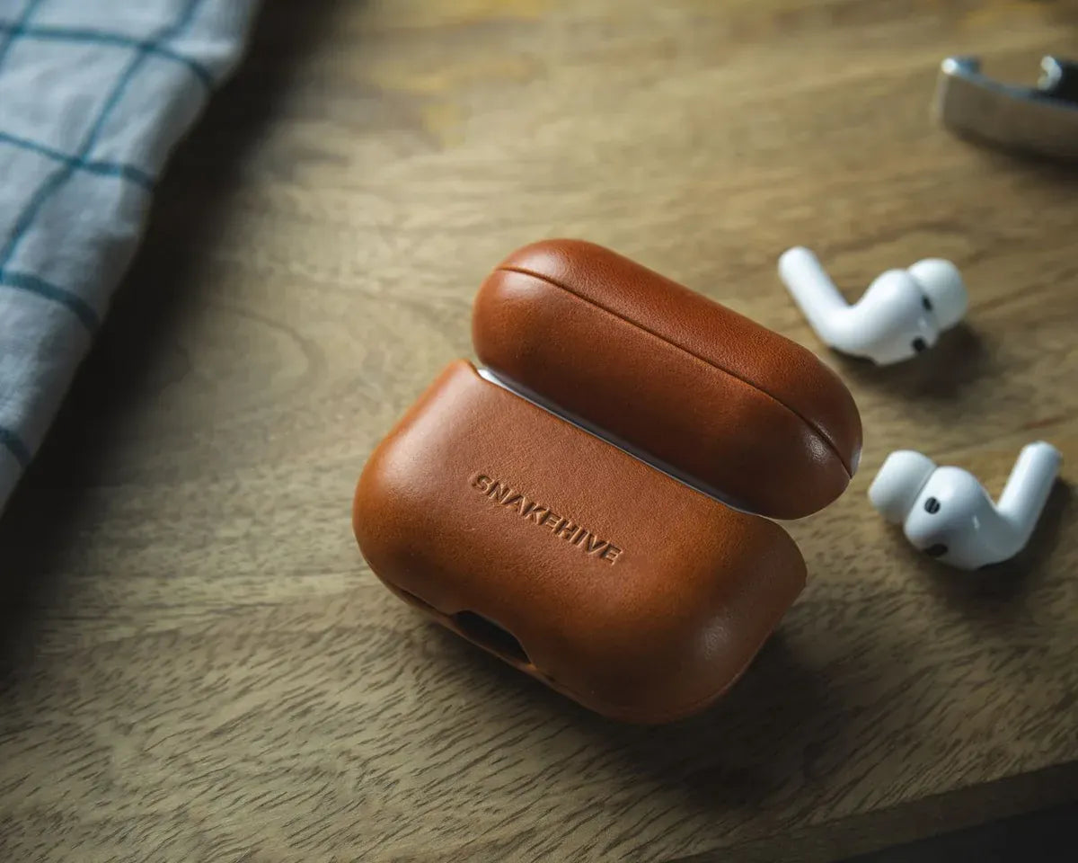 Snakehive Accessories Apple AirPods Pro 3 - Metro Leather Case Apple AirPods Pro 3 Leather Case | Snakehive