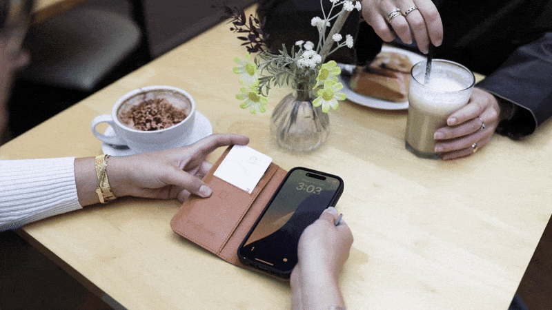 Apple iPhone 14 Pro Max - Vintage Leather Wallet Phone Case (Almost Perfect)