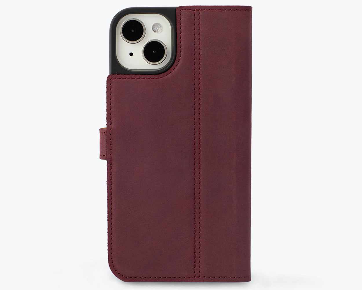 Apple iPhone 15 Plus - Vintage Leather Wallet Phone Case