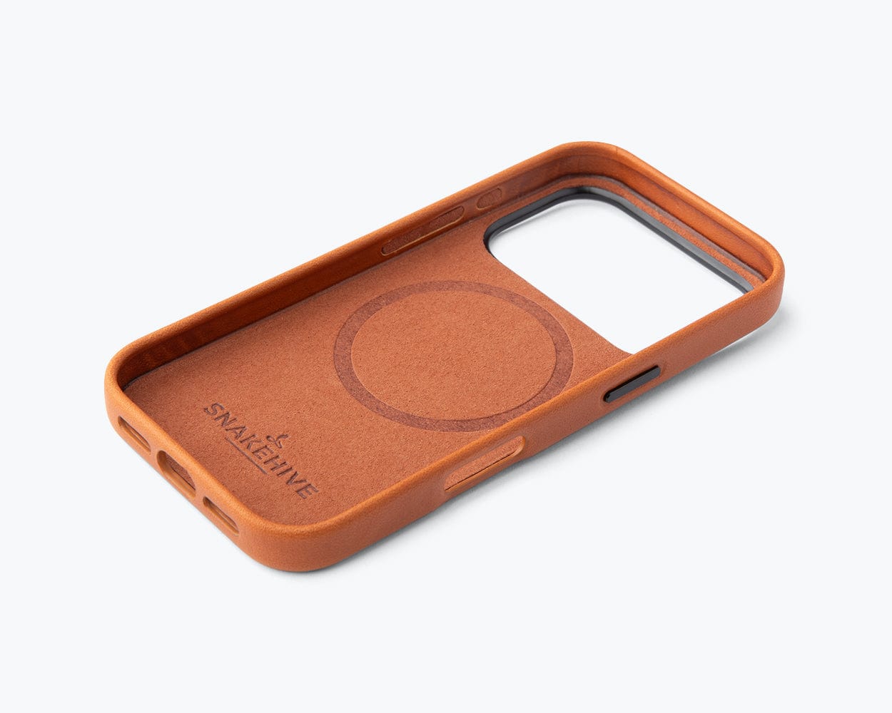 Personalised Slim Leather iPhone Case