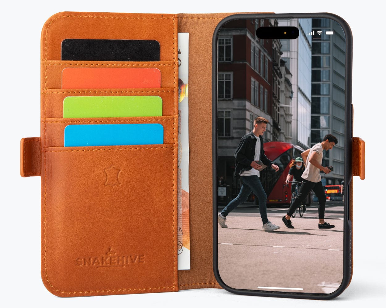Apple iPhone 17 - Metro Leather Wallet Phone Case