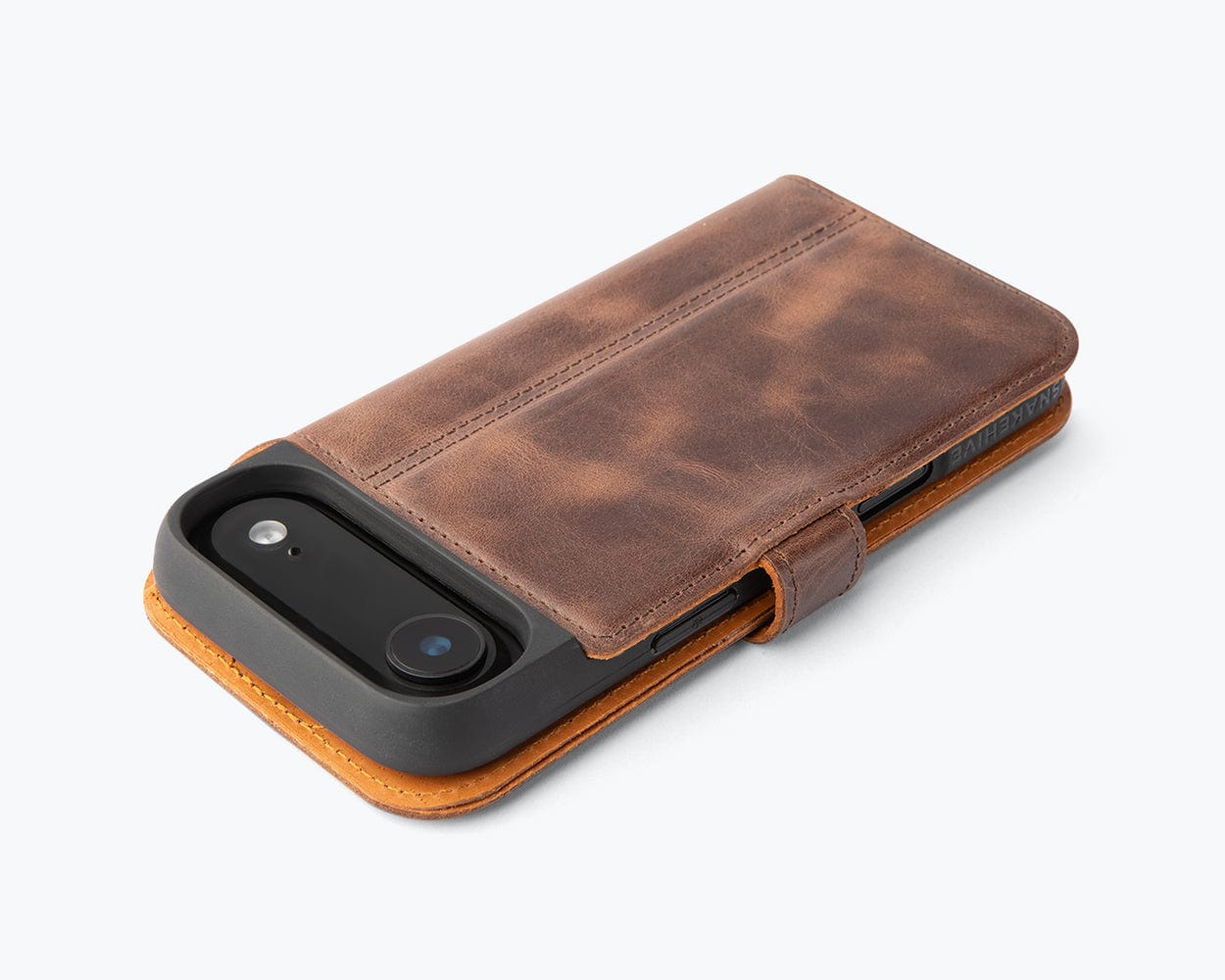 Apple iPhone Air - Vintage Leather Wallet Phone Case