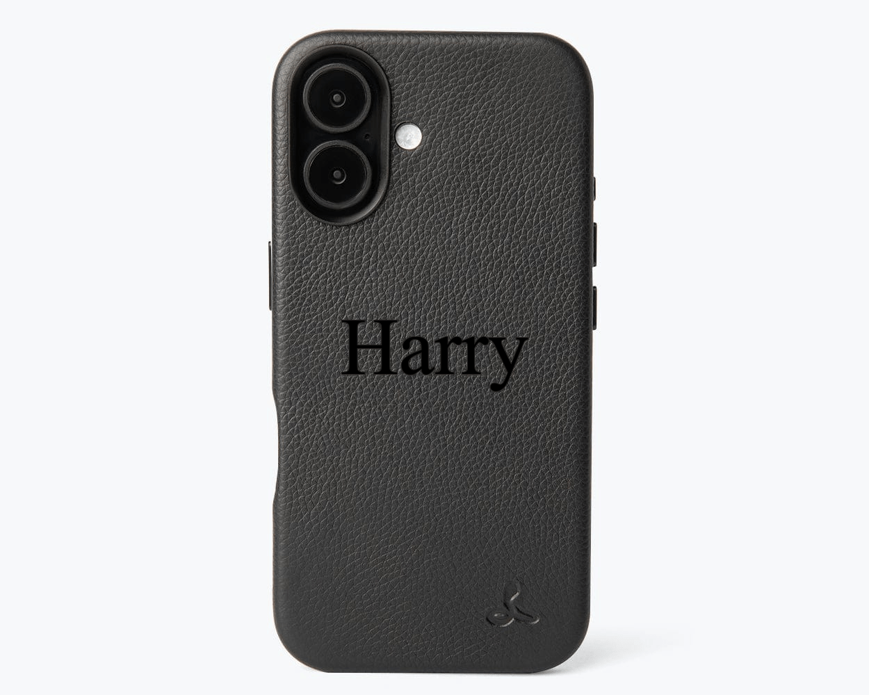 Personalised Slim Leather iPhone Case