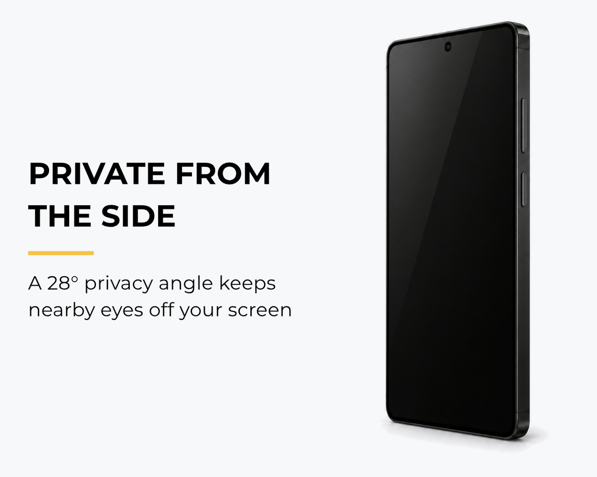 Snakehive Privacy Glass Samsung Galaxy S24 - Privacy Glass Screen Protector (x2) Privacy Glass Screen Protector (x2) for Samsung Galaxy S24