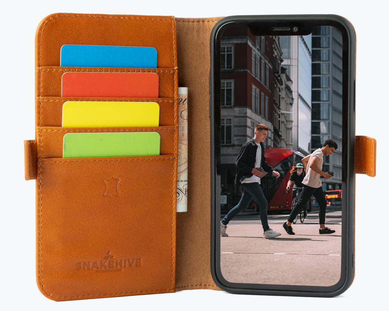 Apple iPhone 11 - Metro Leather Wallet Phone Case