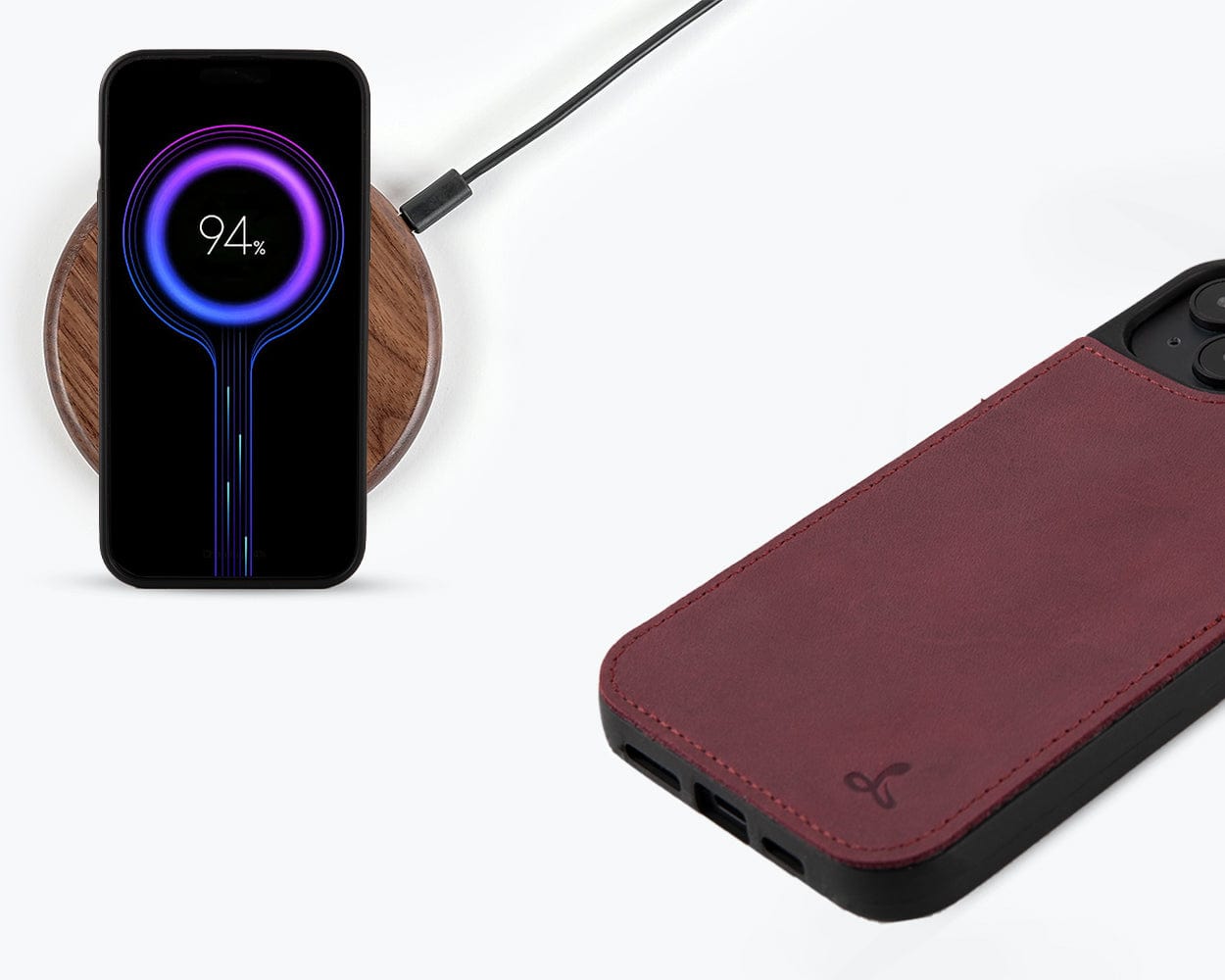 Vintage Leather Back Case Apple Iphone 15 Plus - Snakehive UK