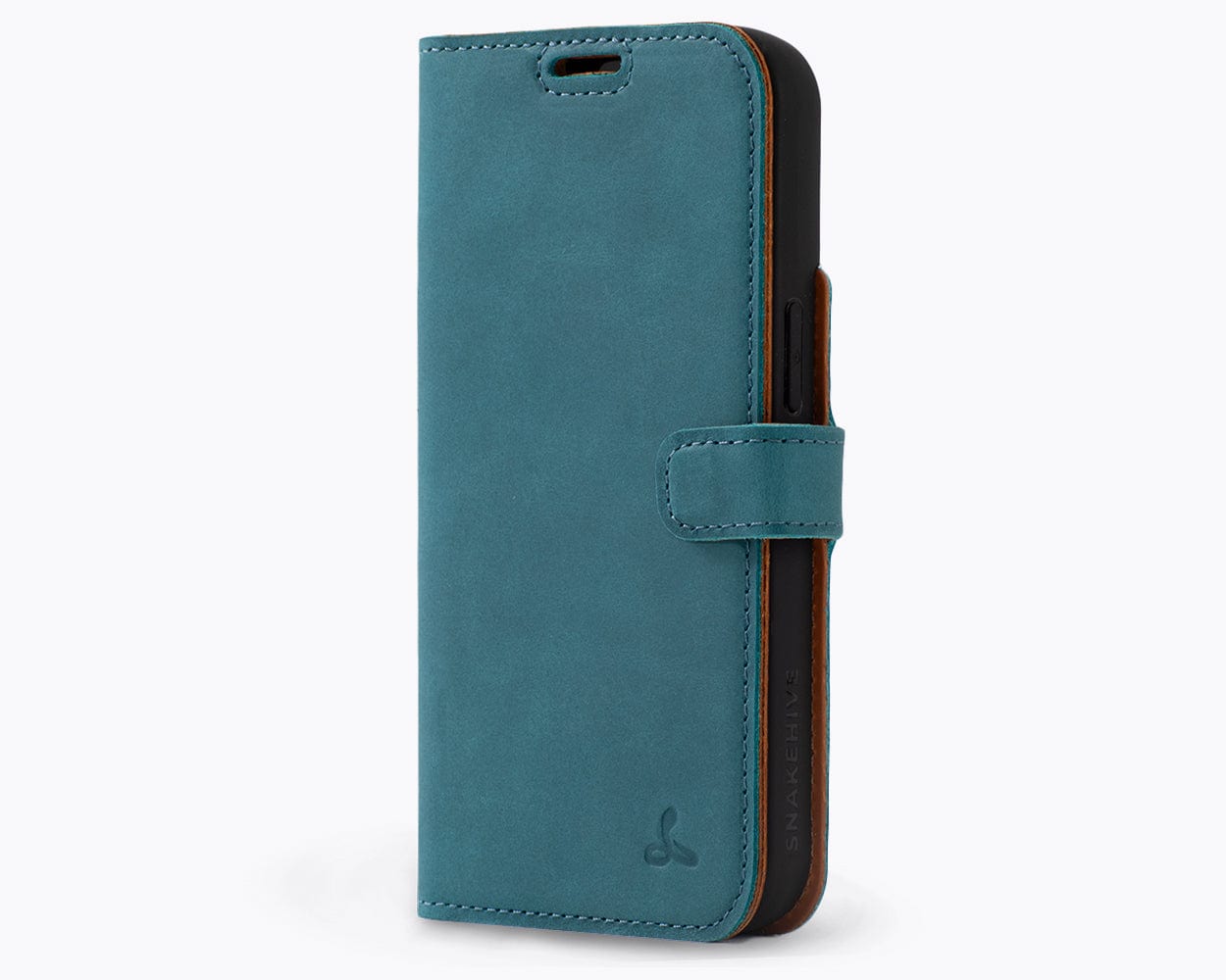 Iphone 15 Leather Wallet Case - Snakehive UK