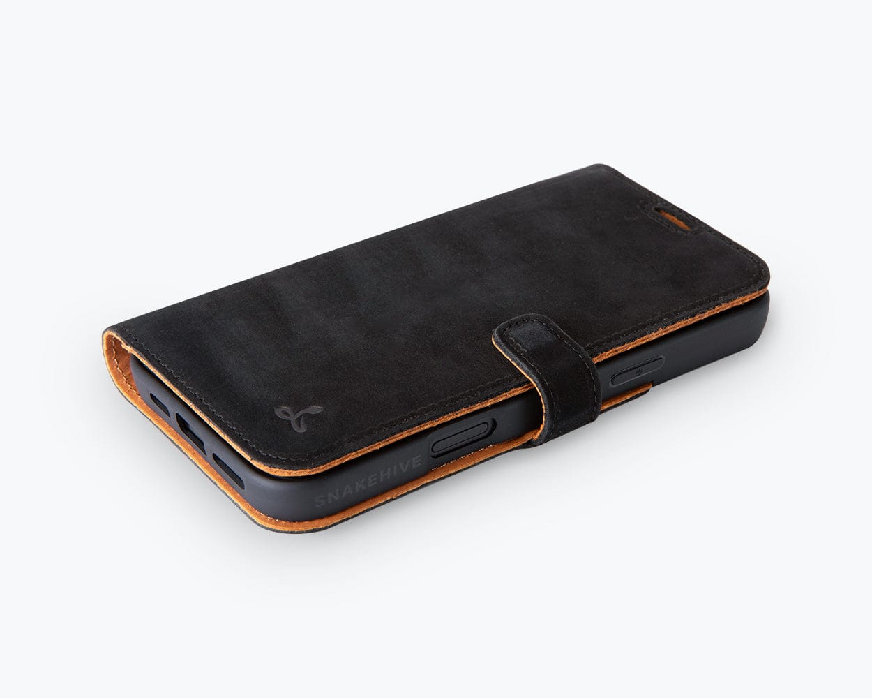 Apple Iphone 16 Pro Max Vintage Leather Wallet - Snakehive UK