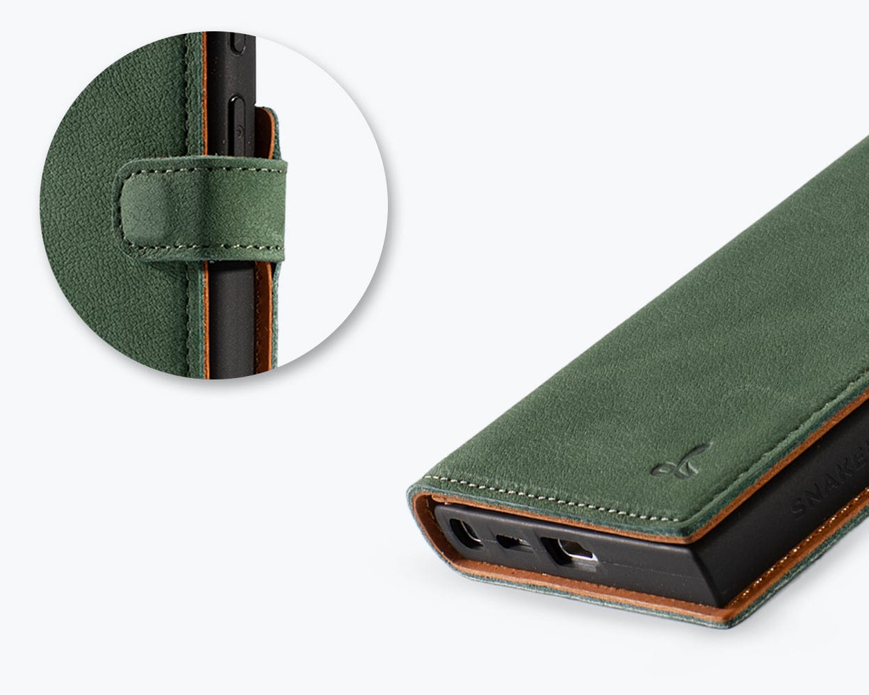 Samsung Galaxy S24 Ultra Vintage Leather Wallet - Snakehive UK