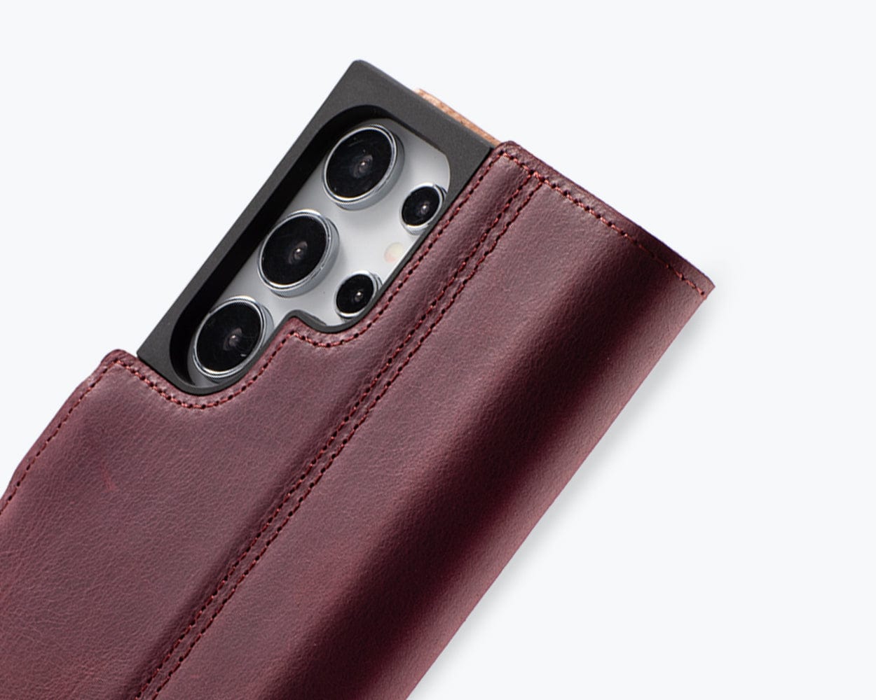 Samsung Galaxy S24 Ultra Vintage Leather Wallet - Snakehive UK