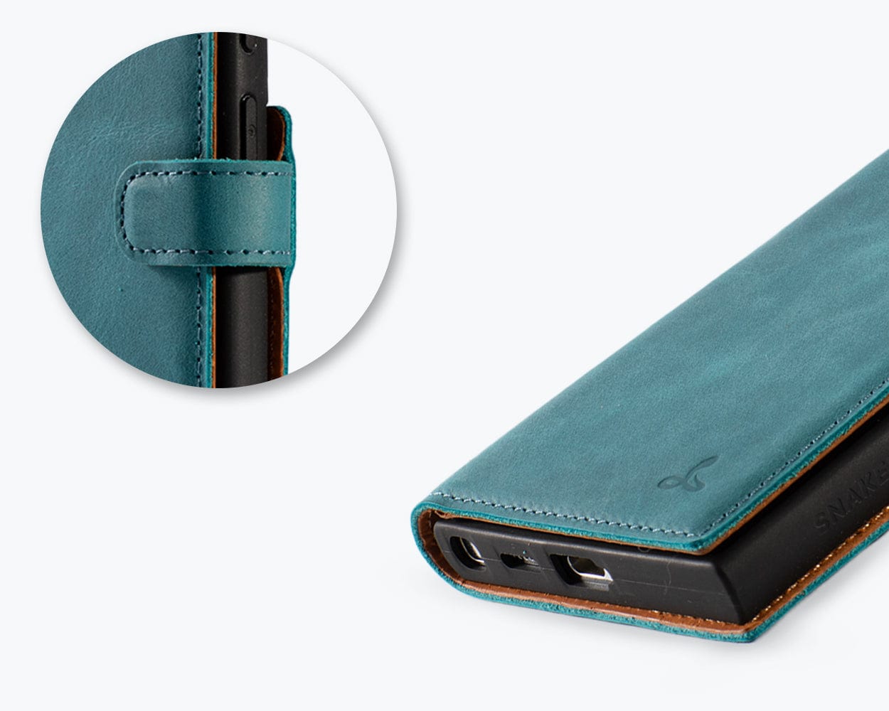 Samsung Galaxy S24 Ultra Vintage Leather Wallet - Snakehive UK