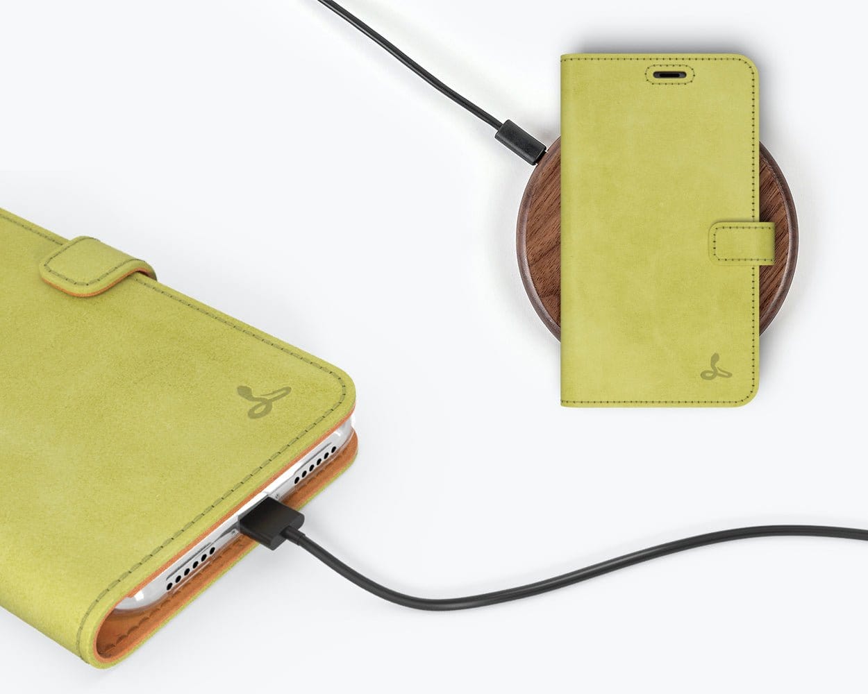 Apple iPhone X/XS - Vintage Leather Wallet Phone Case (Almost Perfect)