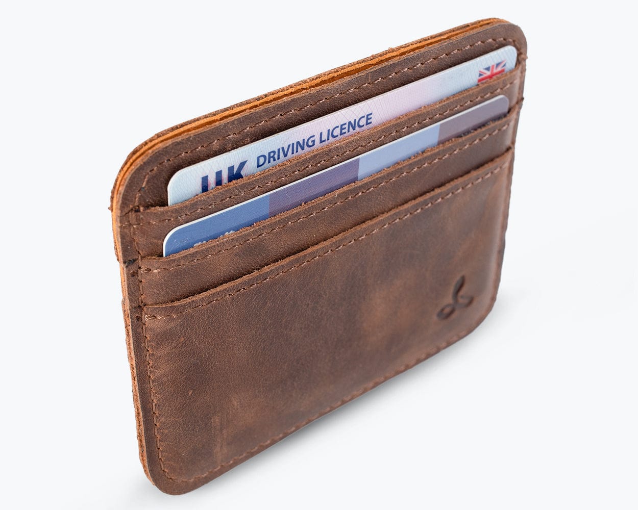 Vintage Leather Cardholder - Snakehive UK