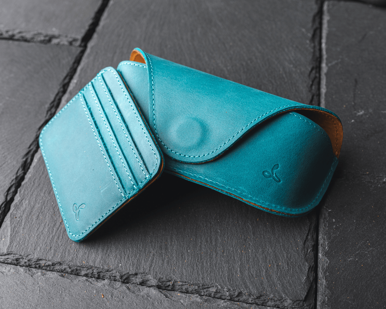 Vintage Leather Cardholder - Snakehive UK