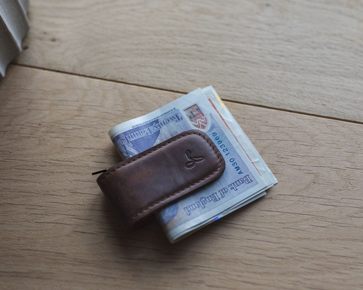 Vintage Leather Money Clasp - Snakehive UK