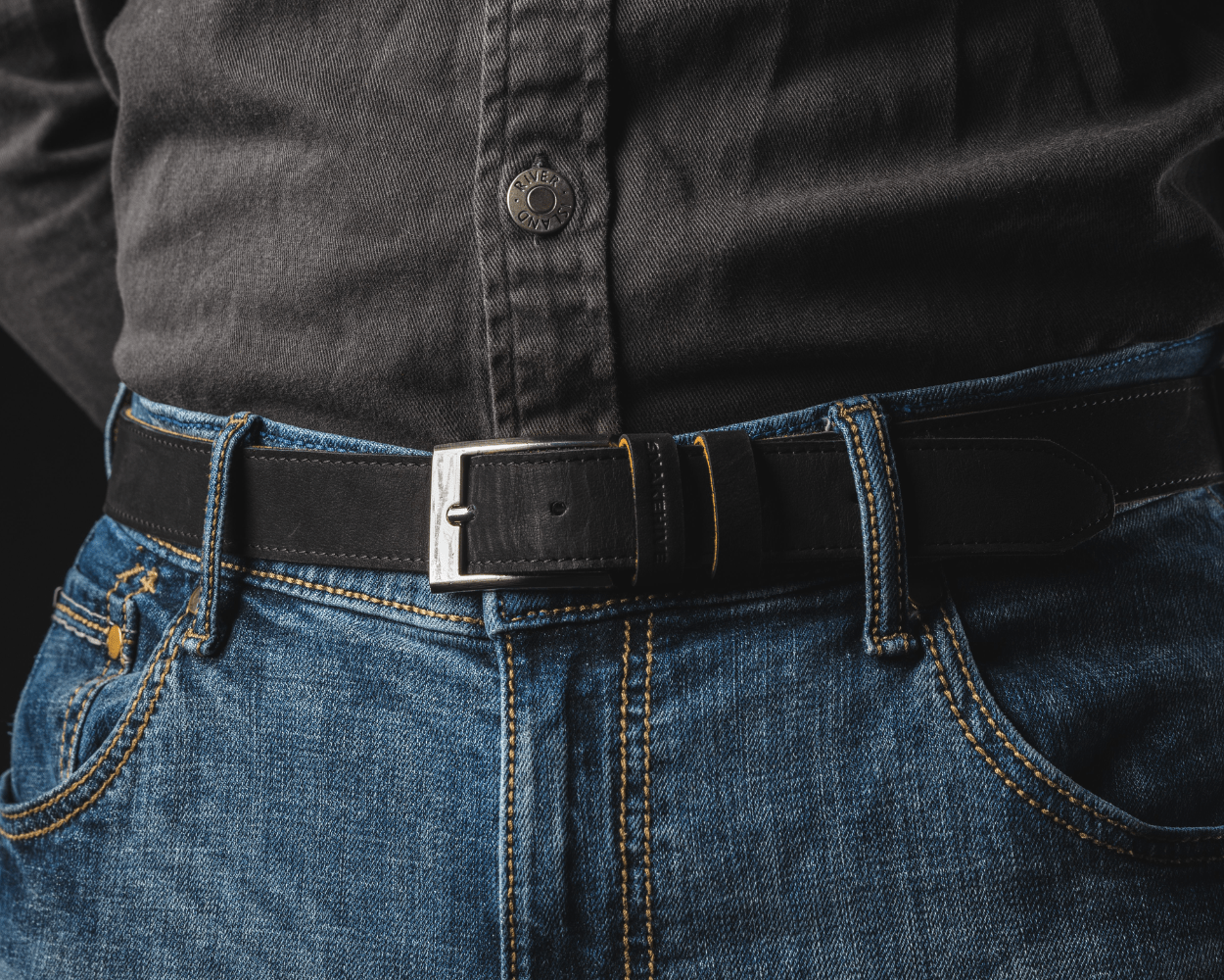 Vintage Leather Belt