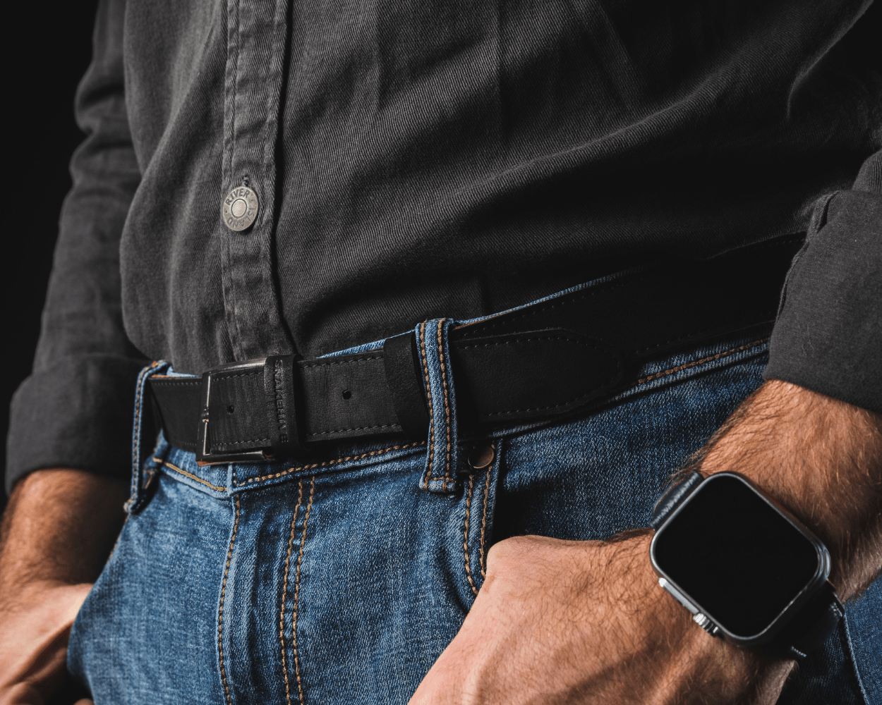 Vintage Leather Belt