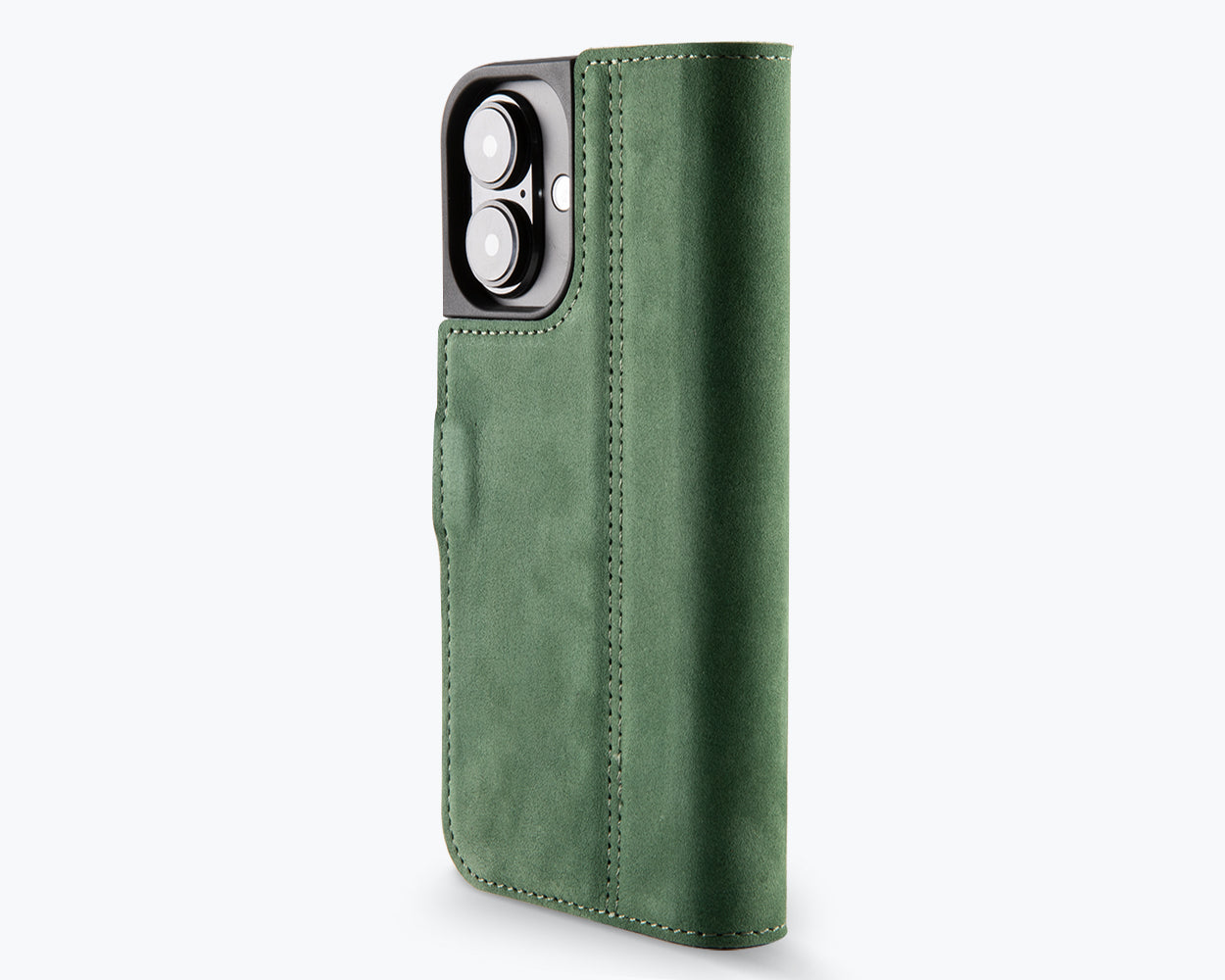 Apple iPhone 16 - Vintage Leather Wallet Phone Case