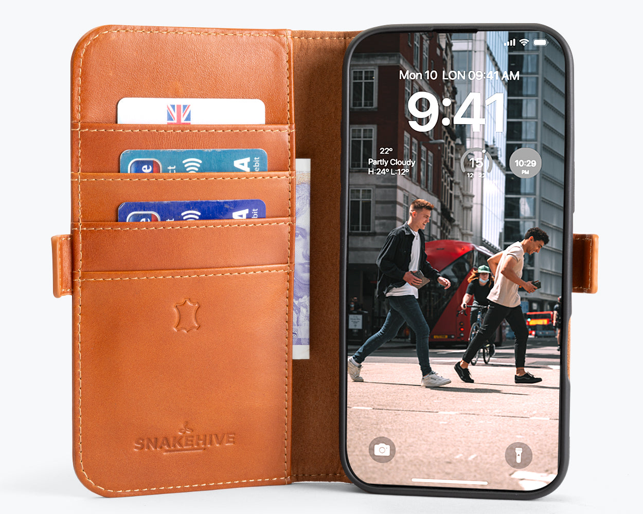 Apple iPhone 16 Pro Max - Metro Leather Wallet Phone Case