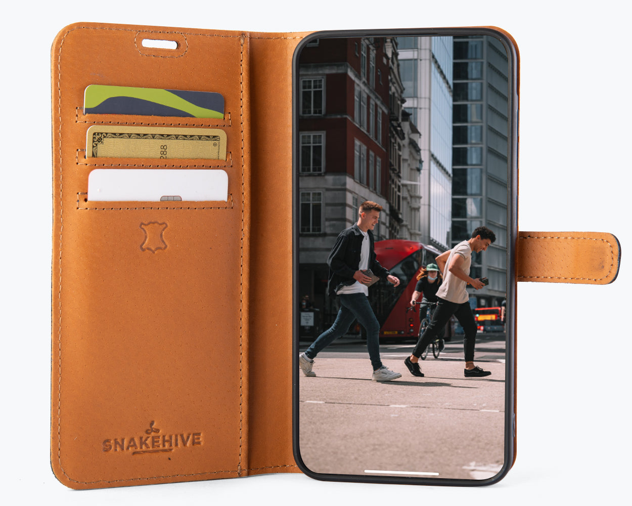 Samsung Galaxy A36 - Vintage Leather Wallet Phone Case