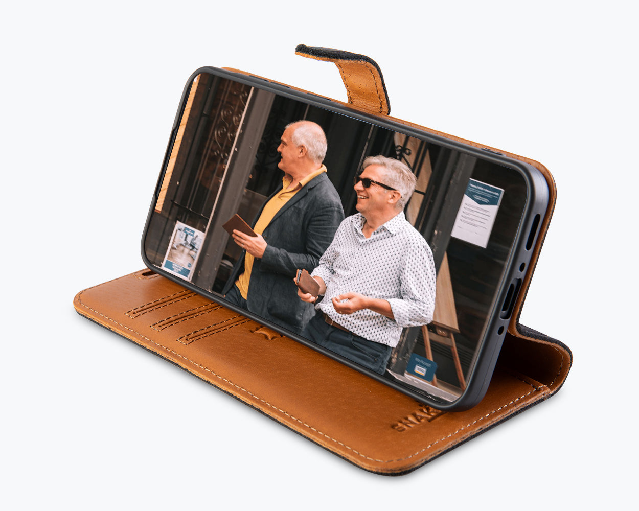 Samsung Galaxy A56 - Vintage Leather Wallet Phone Case