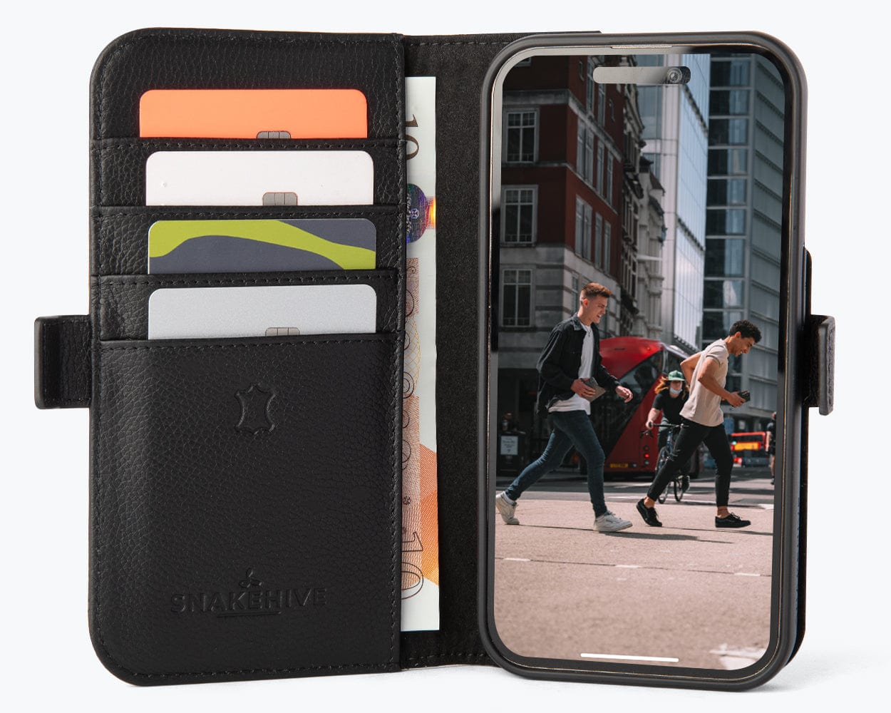 Apple iPhone 14 Pro - Metro Leather Wallet Phone Case