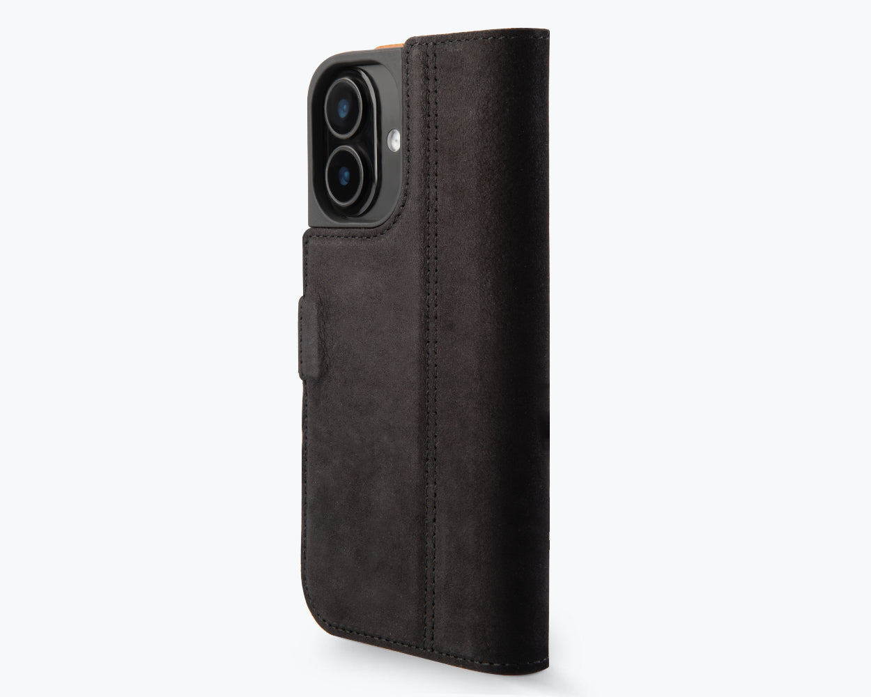 Apple iPhone 17 - Vintage Leather Wallet Phone Case