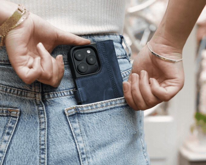 Apple iPhone 16 Pro - Vintage Leather Wallet Phone Case