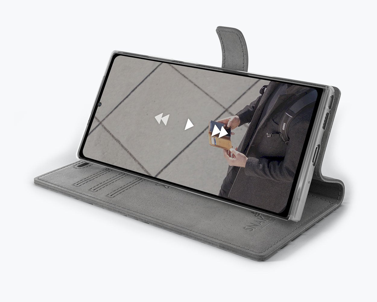 Samsung Galaxy Note 20 - Vintage Leather Wallet Phone Case