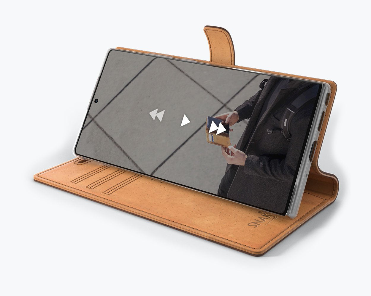 Samsung Galaxy Note 20 Ultra - Vintage Leather Wallet Phone Case