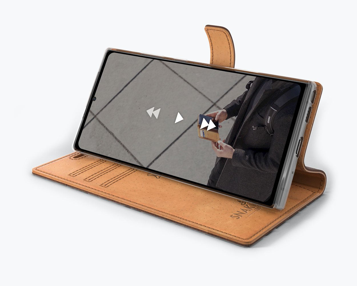 Samsung Galaxy Note 20 - Vintage Leather Wallet Phone Case