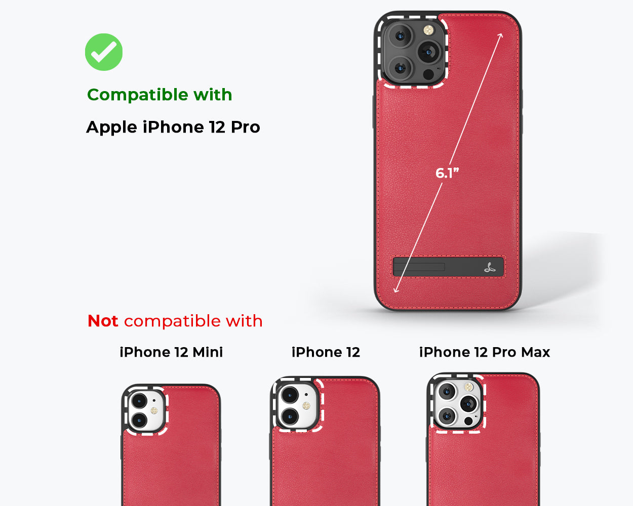 Apple iPhone 12 Pro - Metro Leather Phone Case