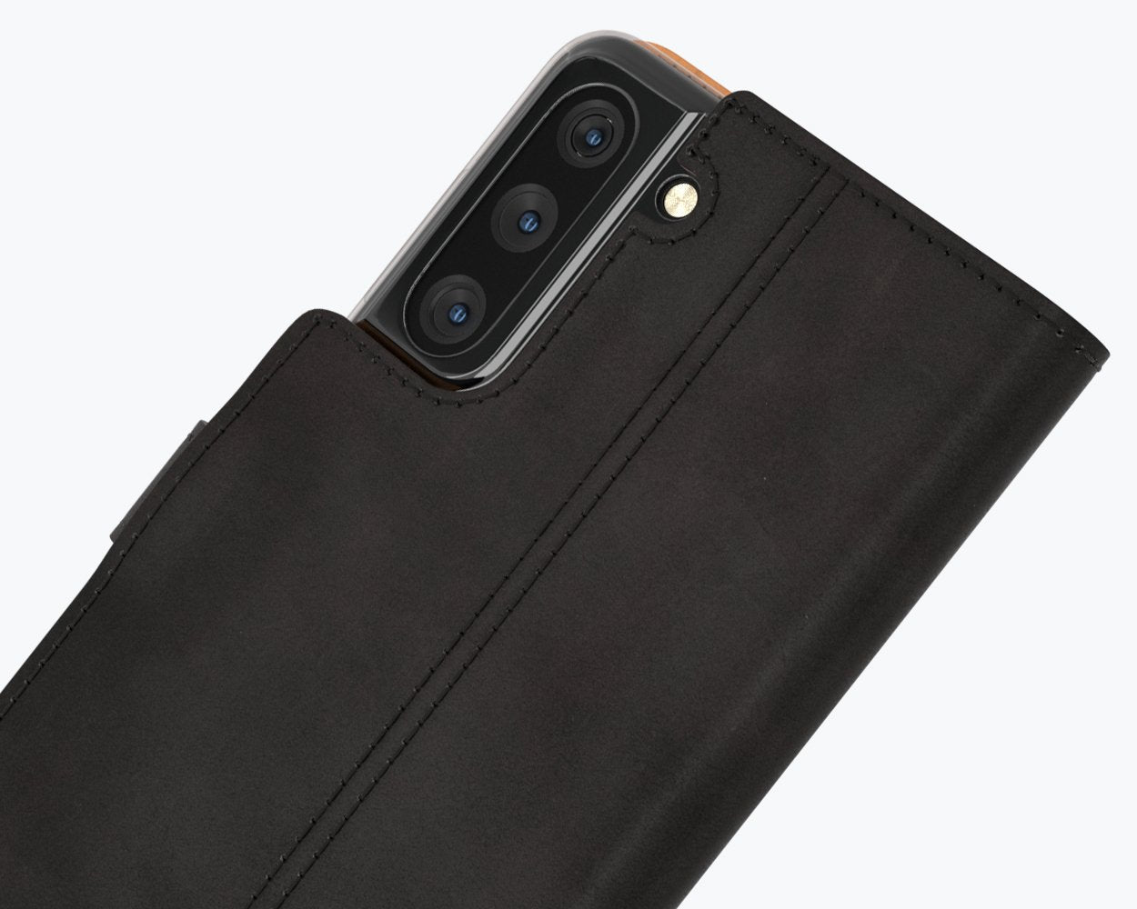 Samsung Galaxy S21 - Vintage Leather Wallet Phone Case