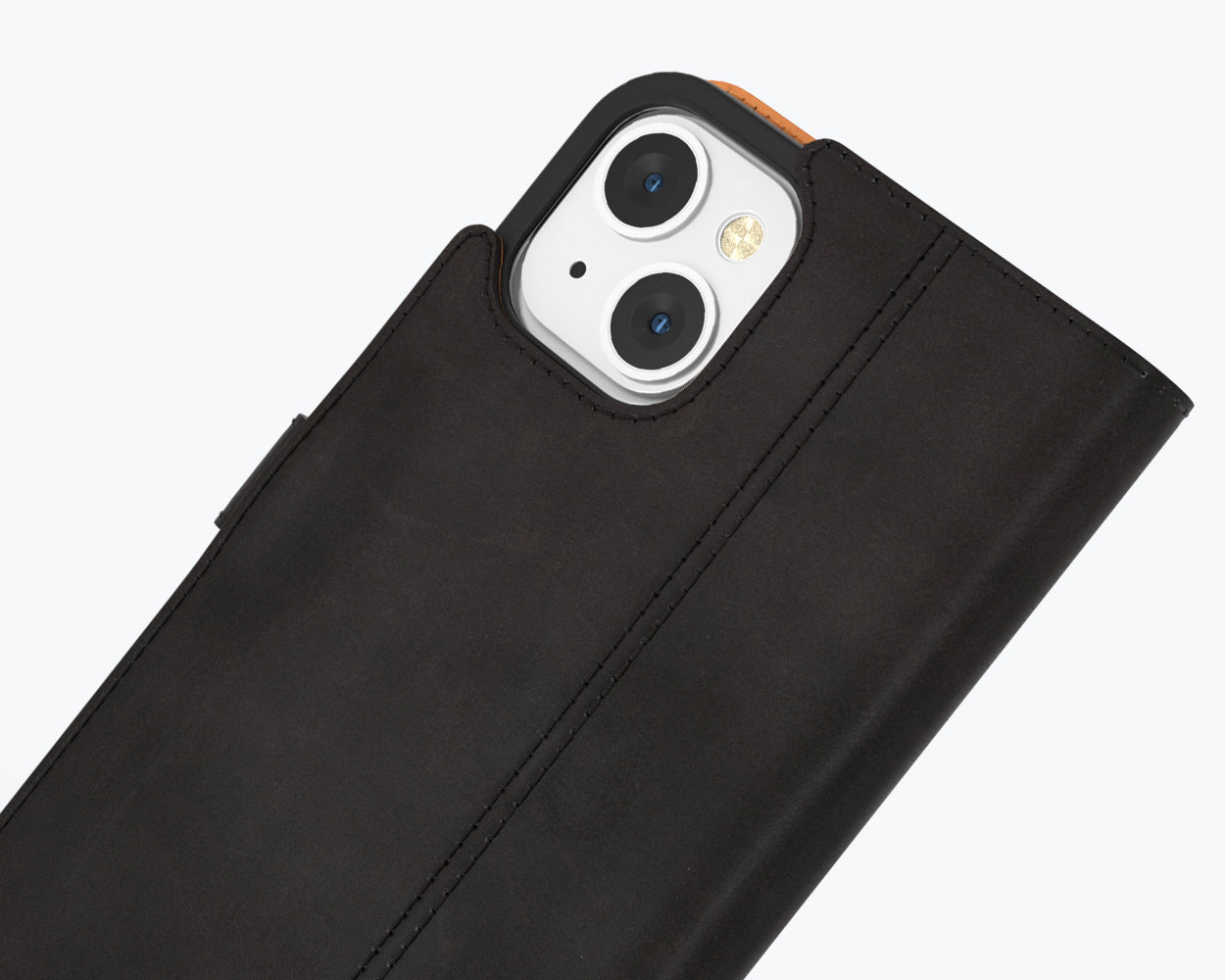 Apple iPhone 13 - Vintage Leather Wallet Phone Case