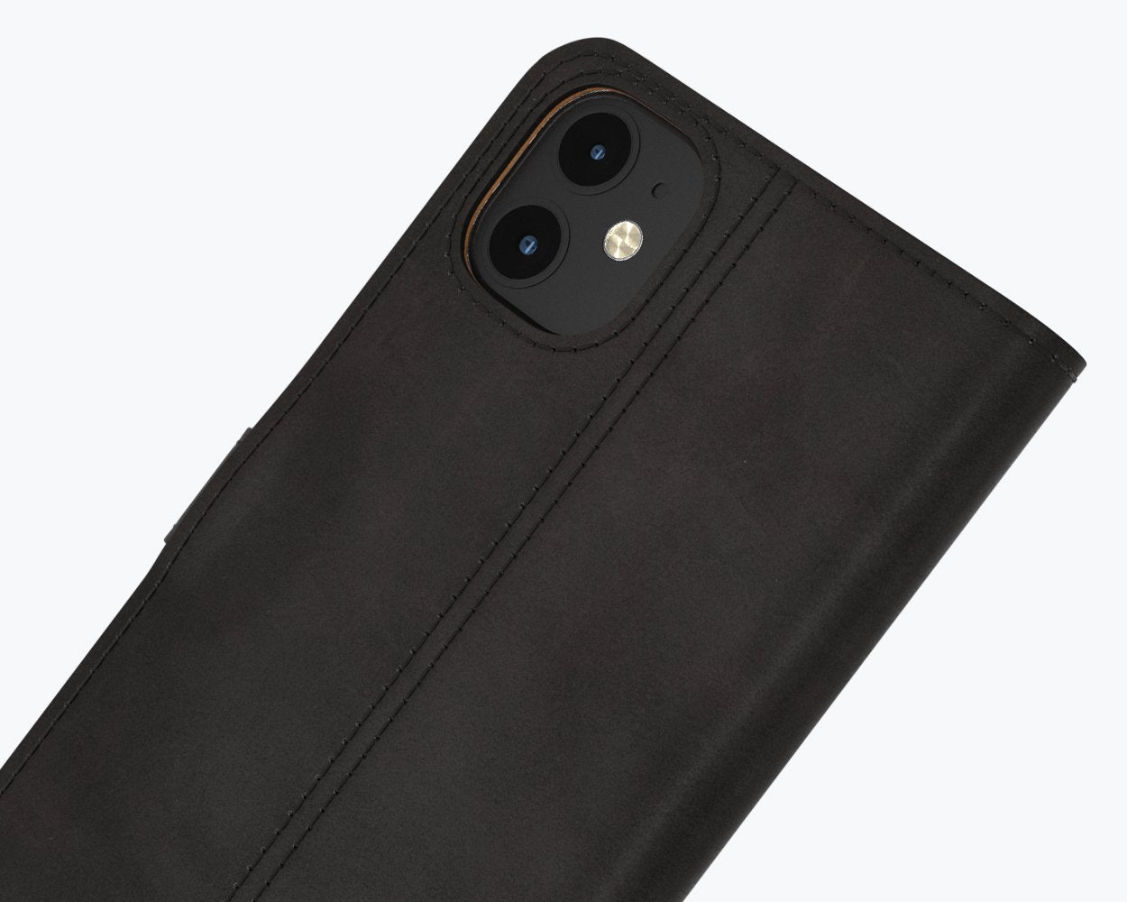 Apple iPhone 12 Mini - Vintage Leather Wallet Phone Case