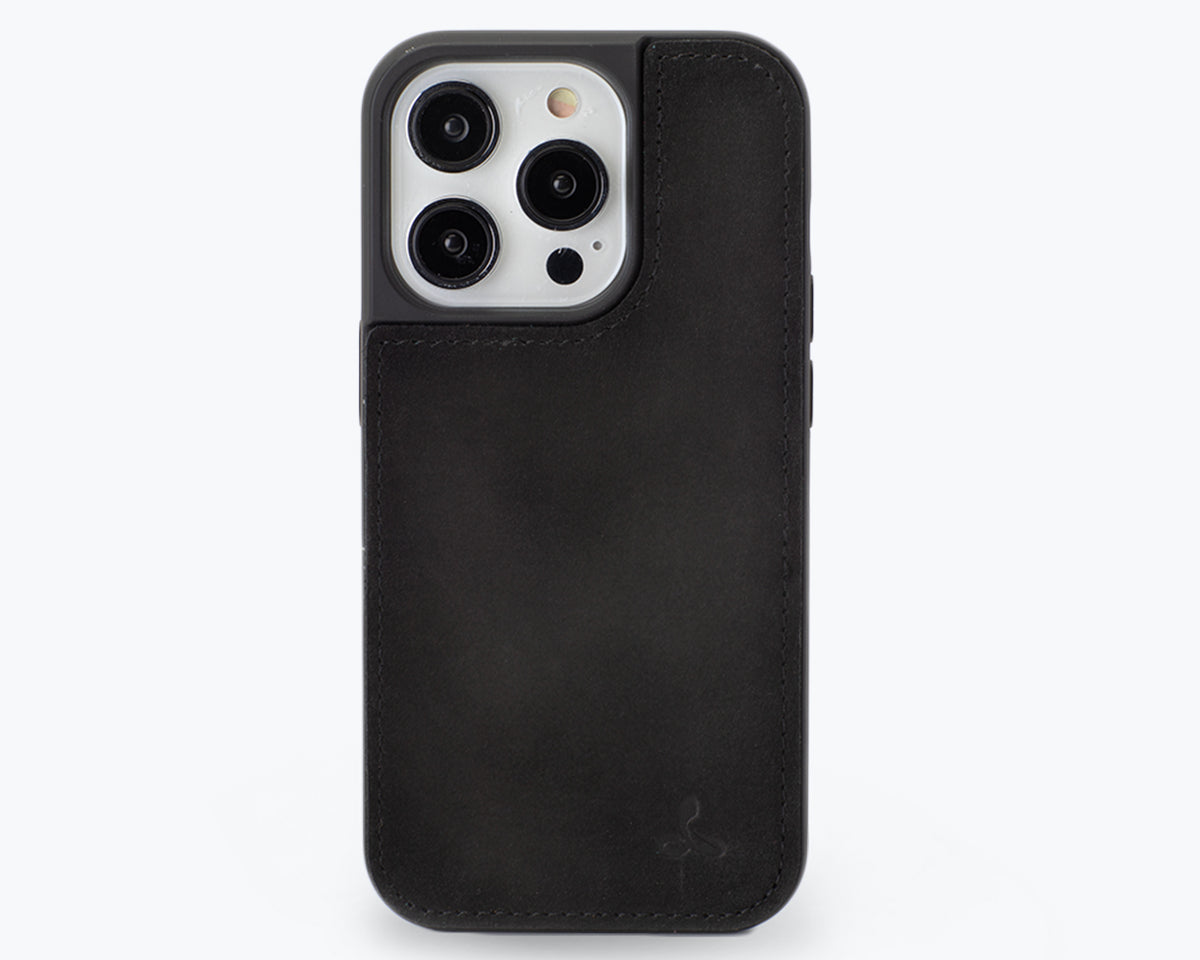 Apple iPhone 14 Pro - Vintage Leather Back Case