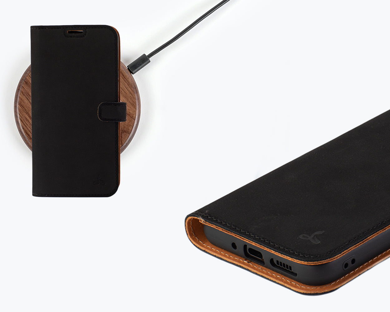 Samsung Galaxy A54 - Vintage Leather Wallet Phone Case