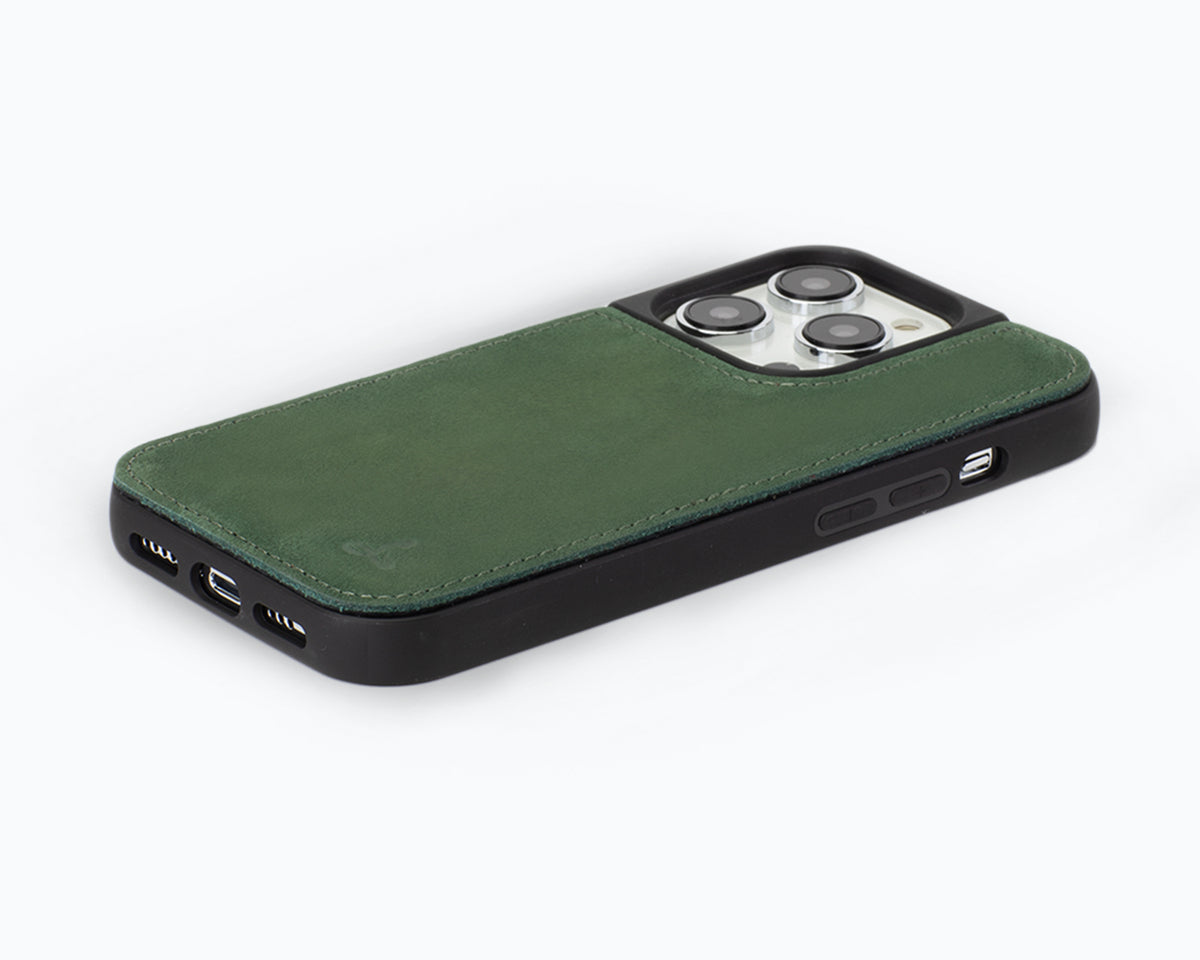 Apple iPhone 14 Pro - Vintage Leather Back Case