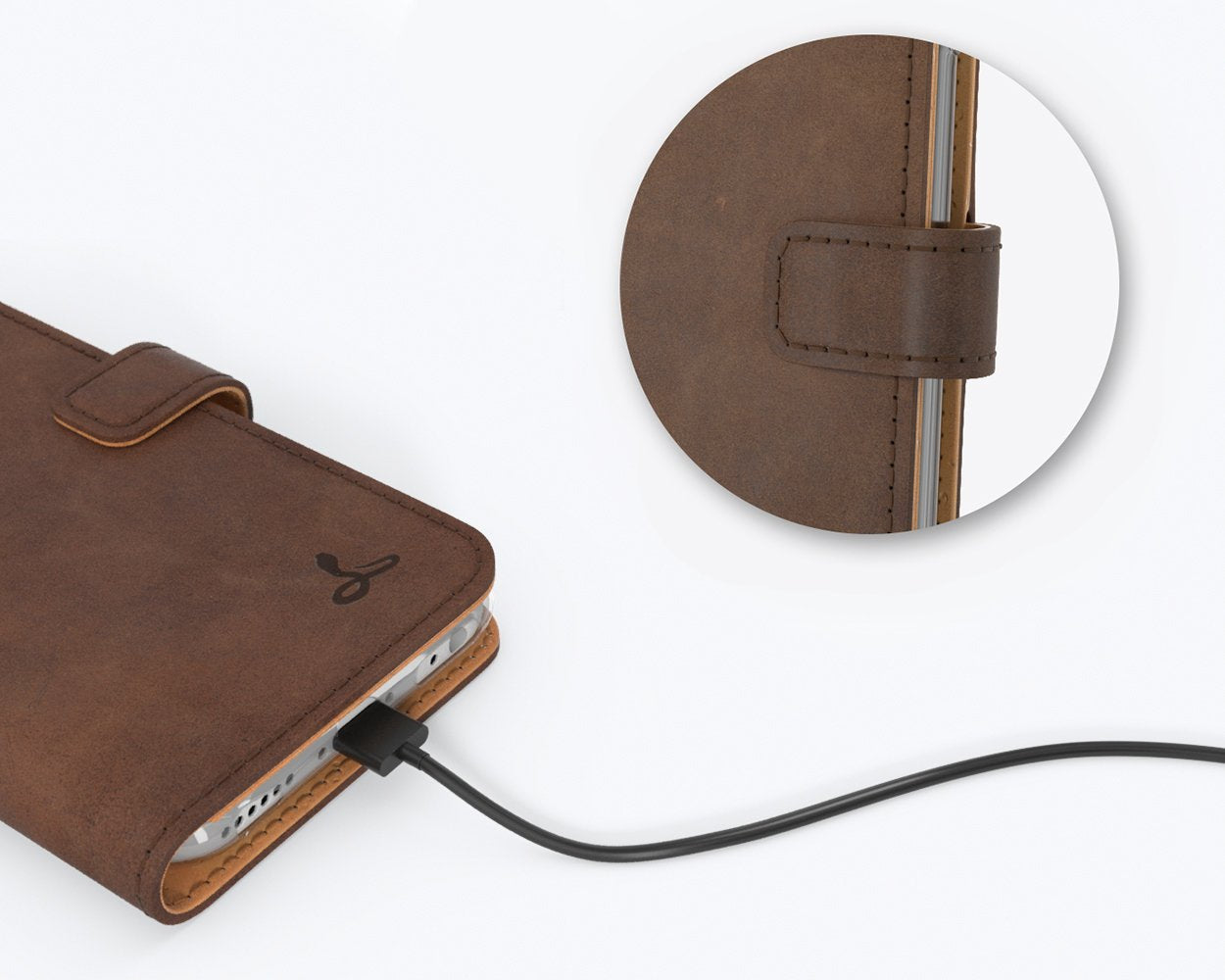 Apple iPhone 6/6S - Vintage Leather Wallet