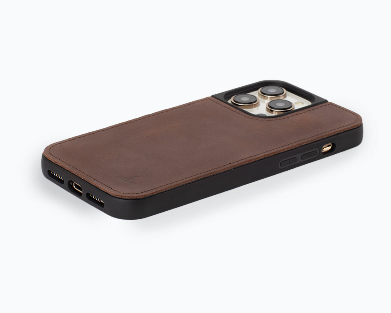 Apple iPhone 14 Pro Max - Vintage Leather Back Case